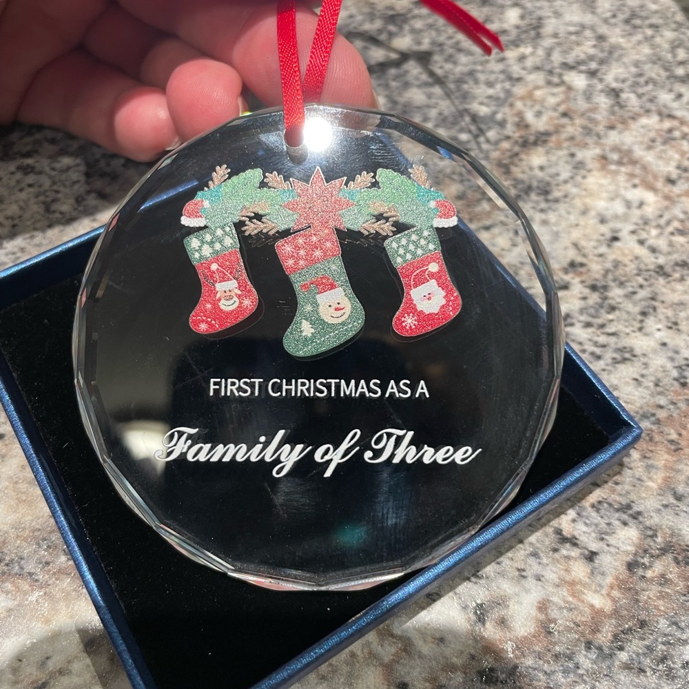 Christmas Ornament with Stockings